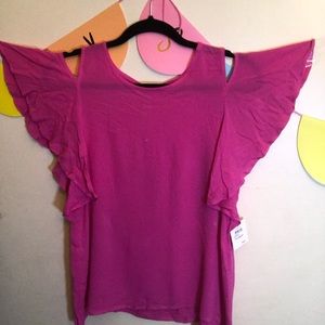 PINK CHIFFON BLOUSE 👚